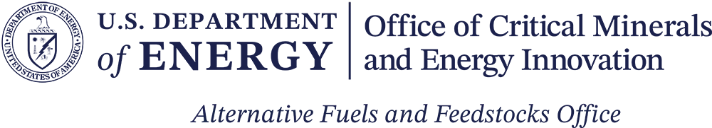 U.S. Department of Energy, Office of Critical Minerals and Energy Innovation, Alternative Fuels and Feedstocks Office